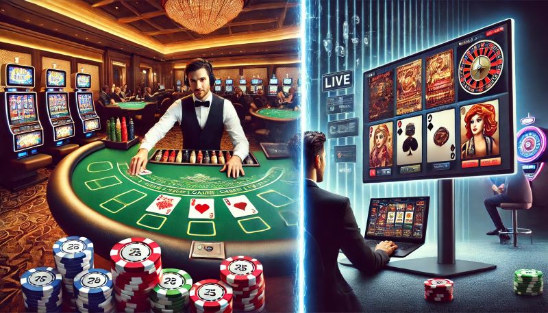 Live-Casino-vs.-Traditional-Online-Games Kasino Langsung